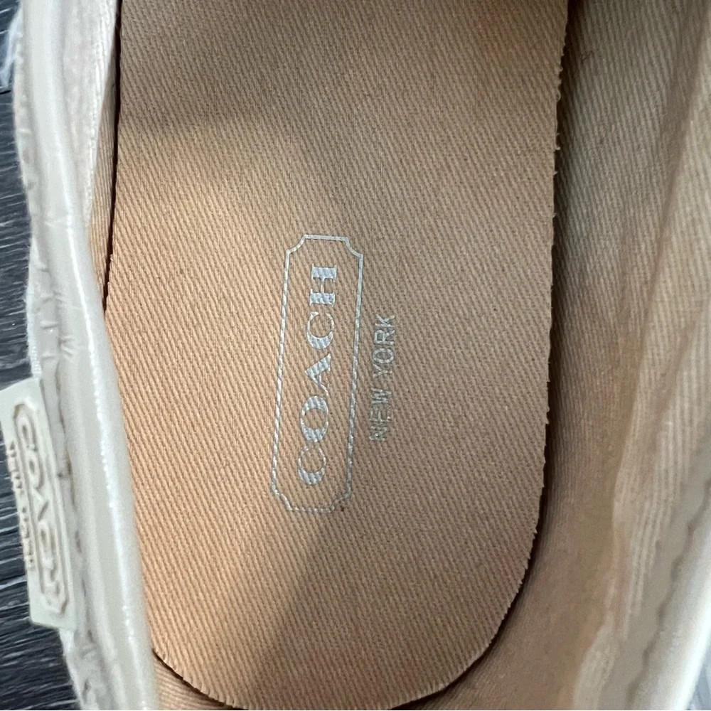 Coach Kalyn Signature Quilted Canvas Sneakers